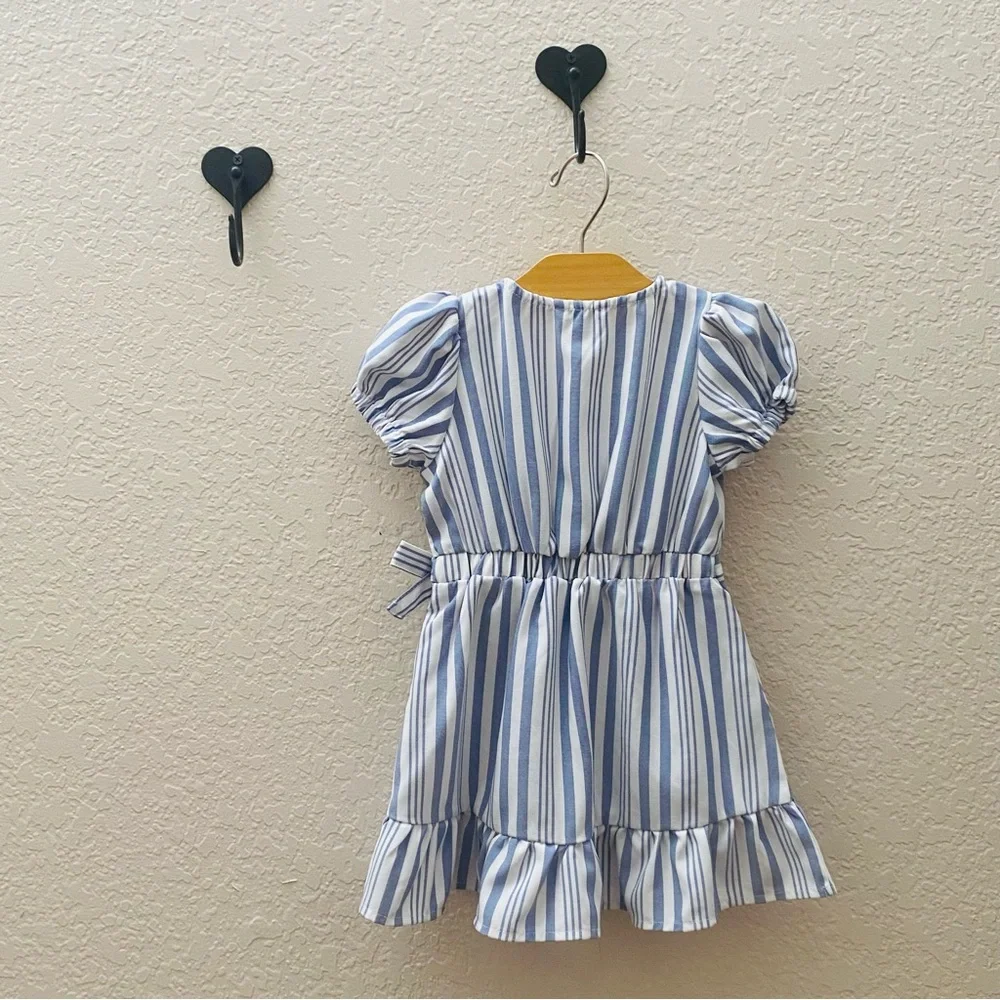 Habitual Blue and White  Dress - size 18m